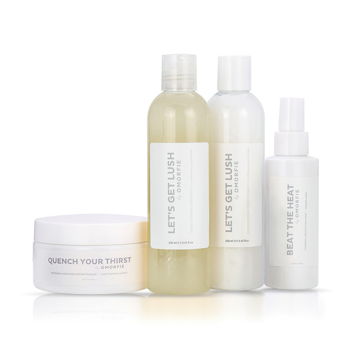 NOURISH SET | OMORFIE Hair Kit | Sustainable Haircare | Plant Based Oils